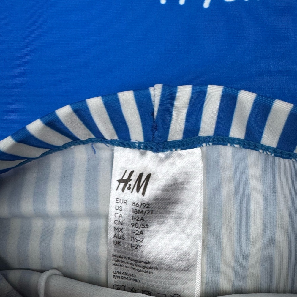 H&M Blue Seagull Rashguard Set - Picture 5 of 9